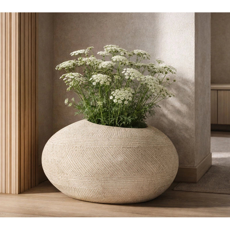 Porta Vaso Da Esterno Stone cm 54,5x42,5x30