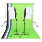 Kit per Studio Fotografico con Set Luci, Fondale e Riflettore 3094733
