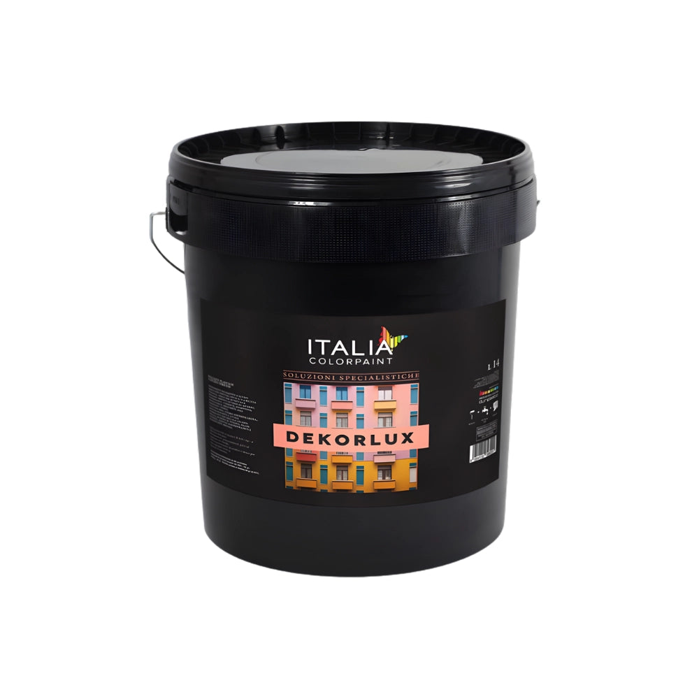 Dekorlux bucciato plastico lucido rivestimento decorativo superbianco *** formato 4 lt, confezione 1