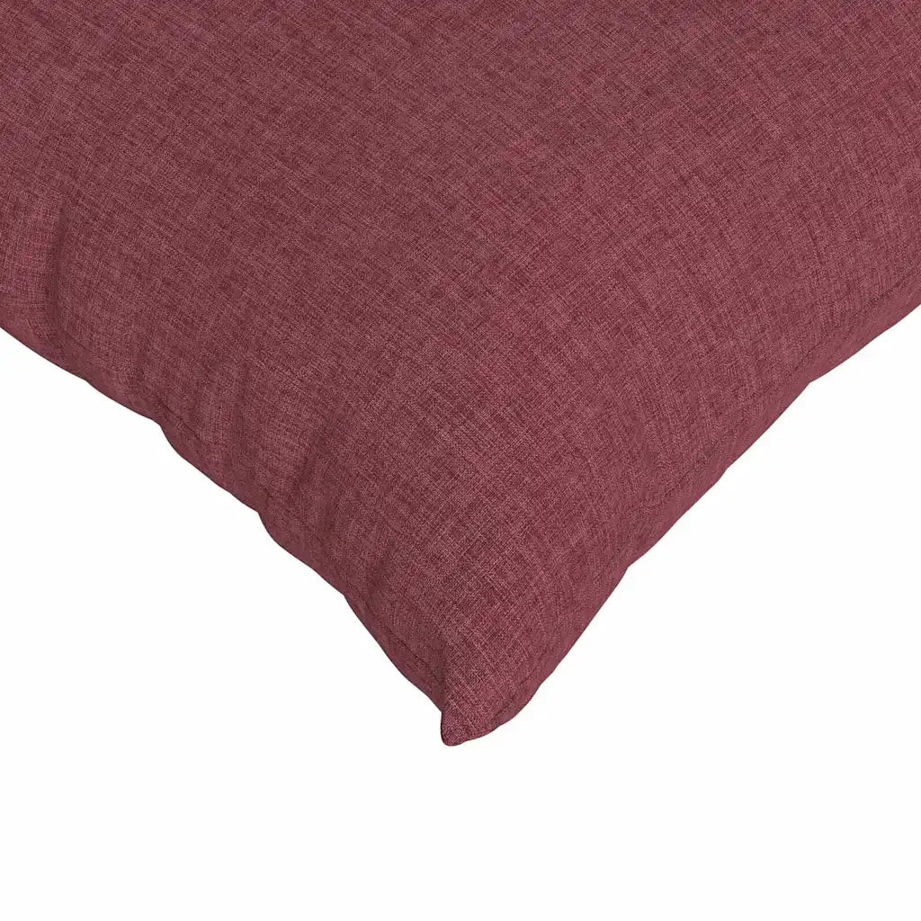 Cuscini da Divano 2 pcs Rosso Vino 45 x 45 cm Tessuto 42013914