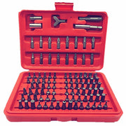 Trade Shop - Kit 100 Inserti Per Cacciavite Avvitatore A Batteria In Valigetta -