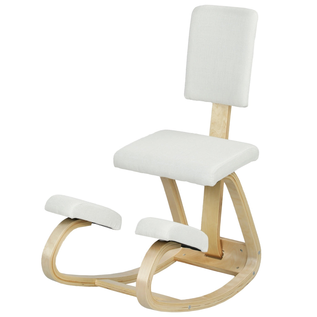 Sgabello ergonomico da meditazione ¨C Xylo ¨C crema