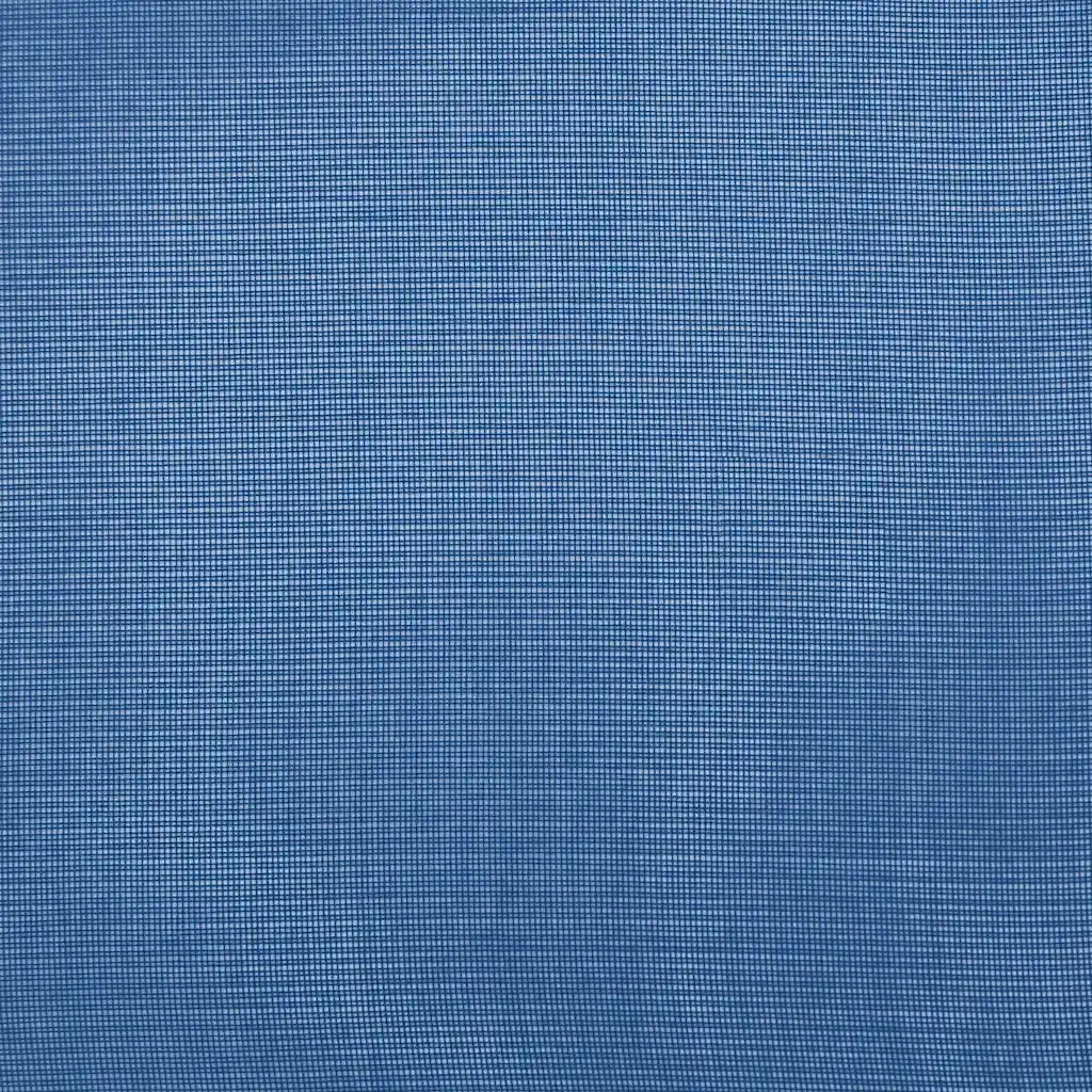 Tende in Voile con Tasche per Aste 2 pz Blu Reale