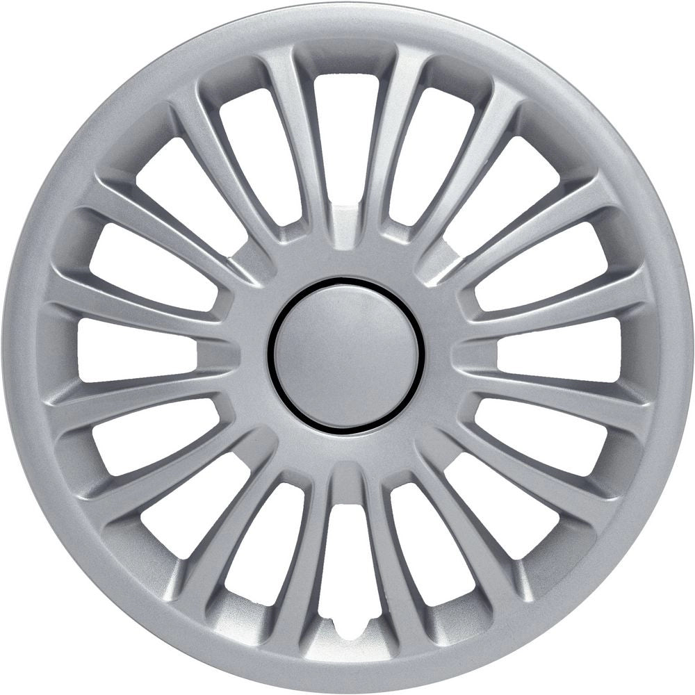 Borchie Set copricerchi auto grigi monza 15'' 4 pezzi in ABS