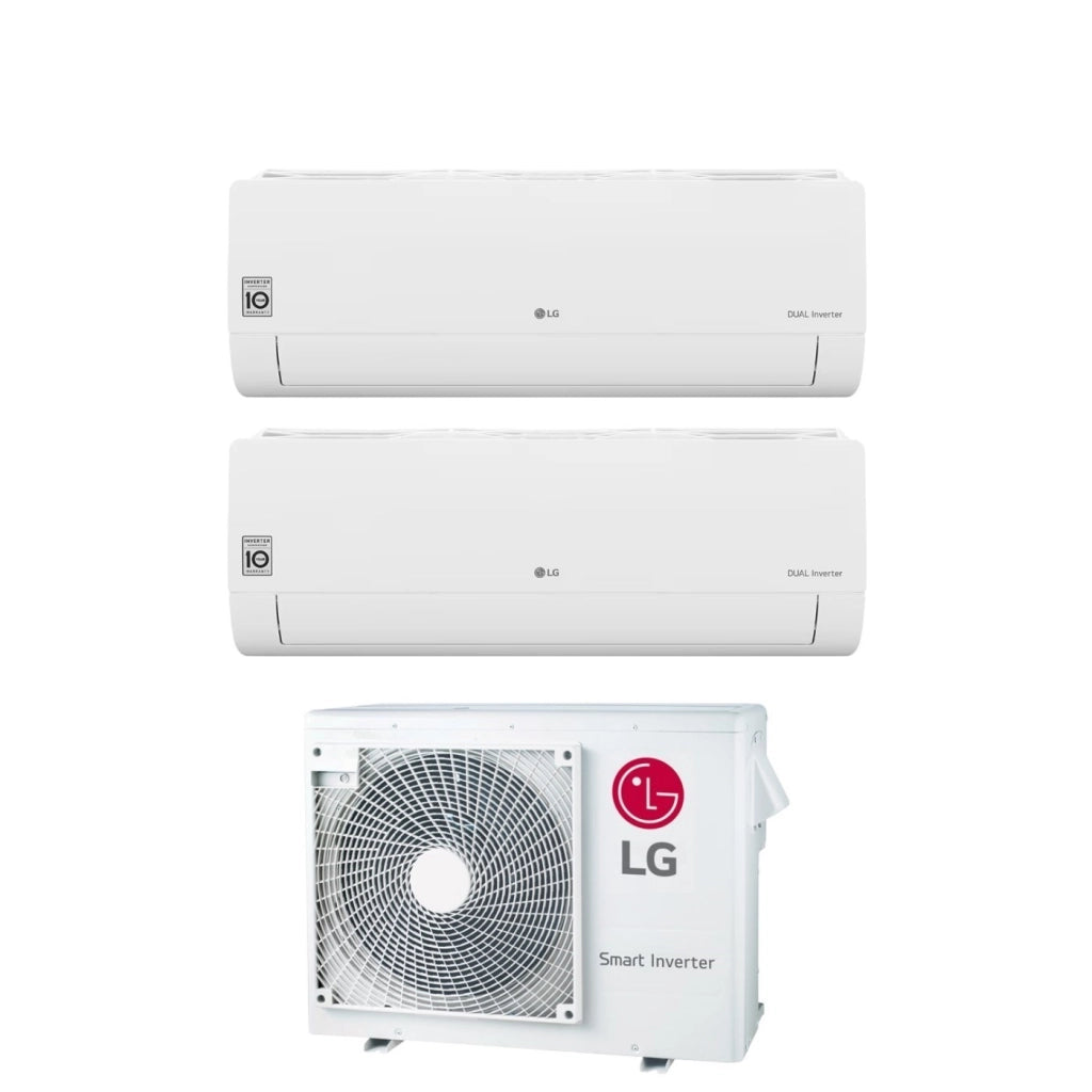Condizionatore Dual Split LG DualCool Libero Smart 9+12 con MU3R19 R-32 Wi-Fi Integrato