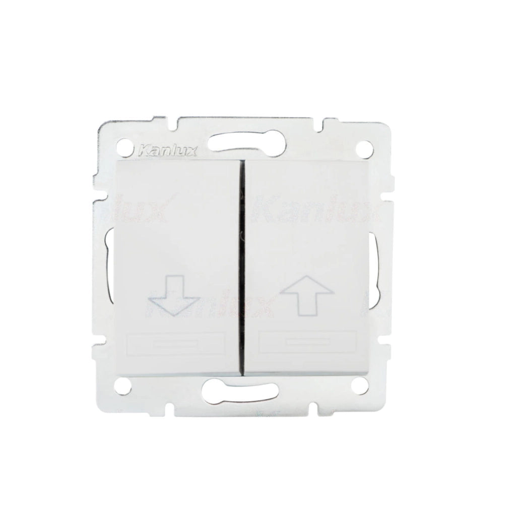 Interruttore tapparelle DOMO bianco Kanlux 24744