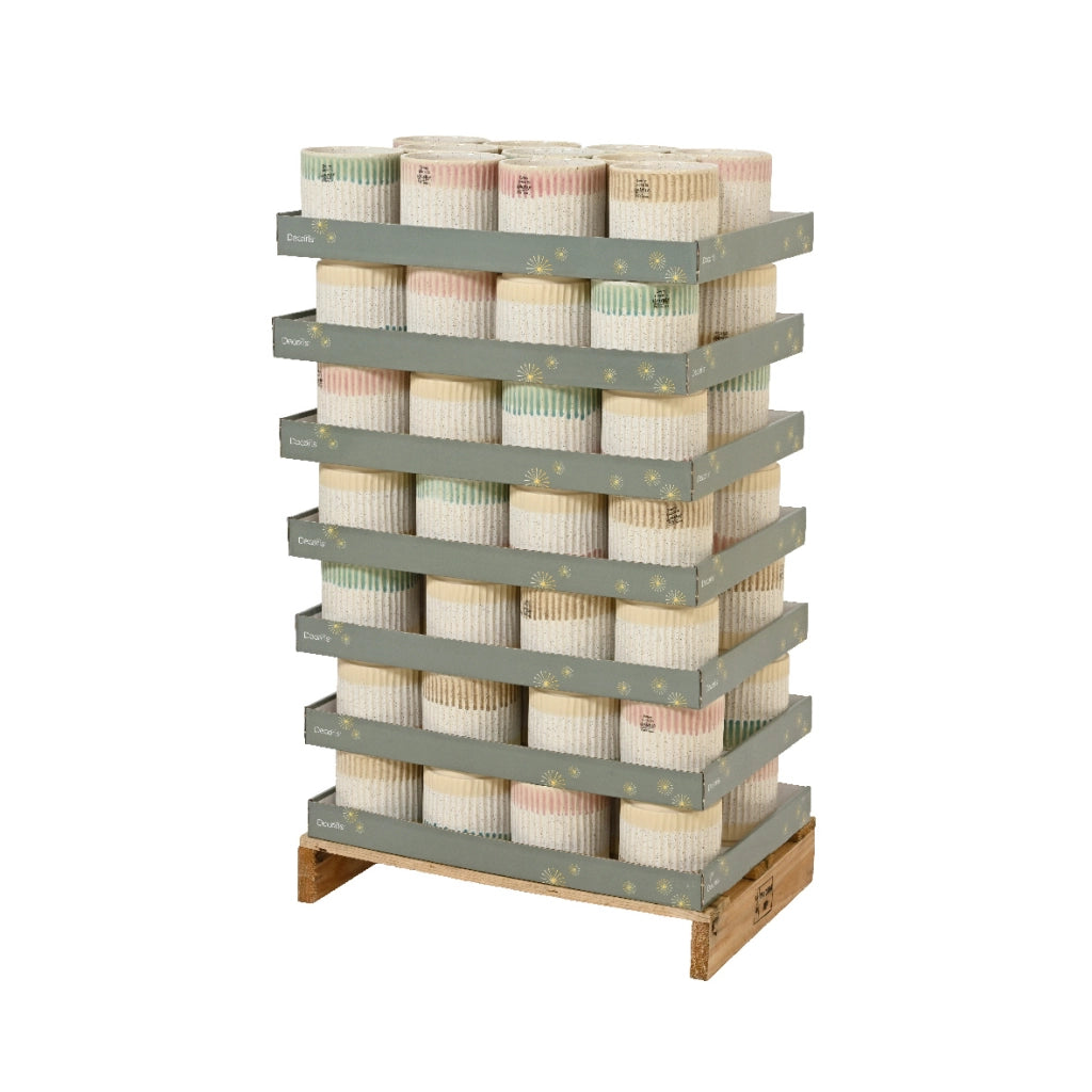 PORTAVASO D.13XH13CM GRES PORCELLANATO 3 MODELLI.