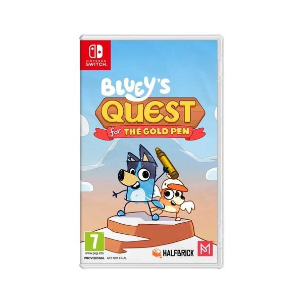 Videogioco pm studios swsw2612 switch blueys quest for the gold pen