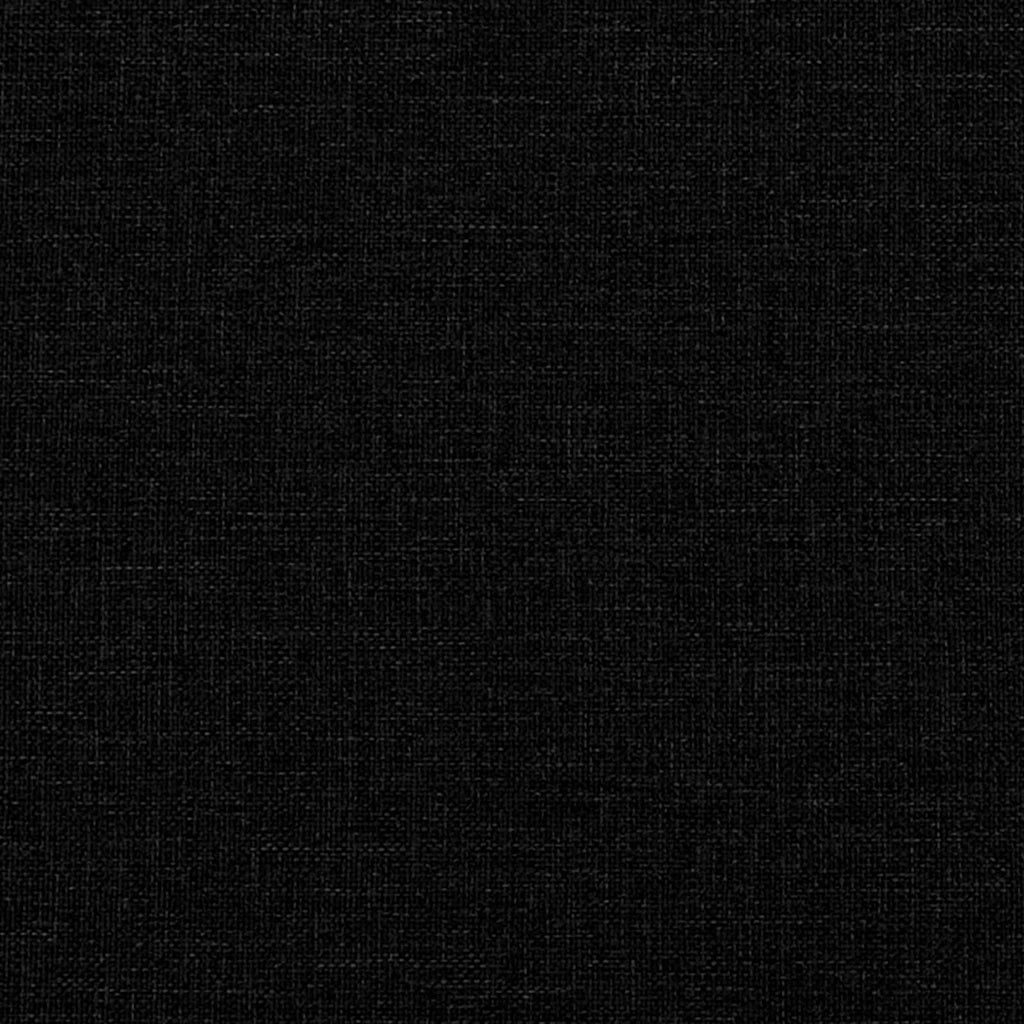Divano 3 pcs Nero 220 x 80 x 84 cm Tessuto misto lino 3324611