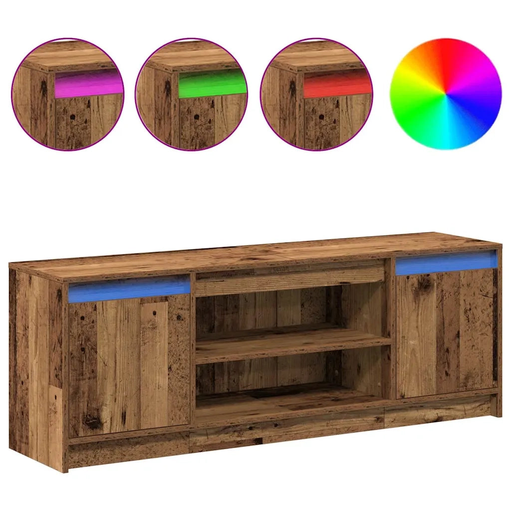 Unità TV Marrone 139,5 x 34 x 50 cm Legno multistrato 869239
