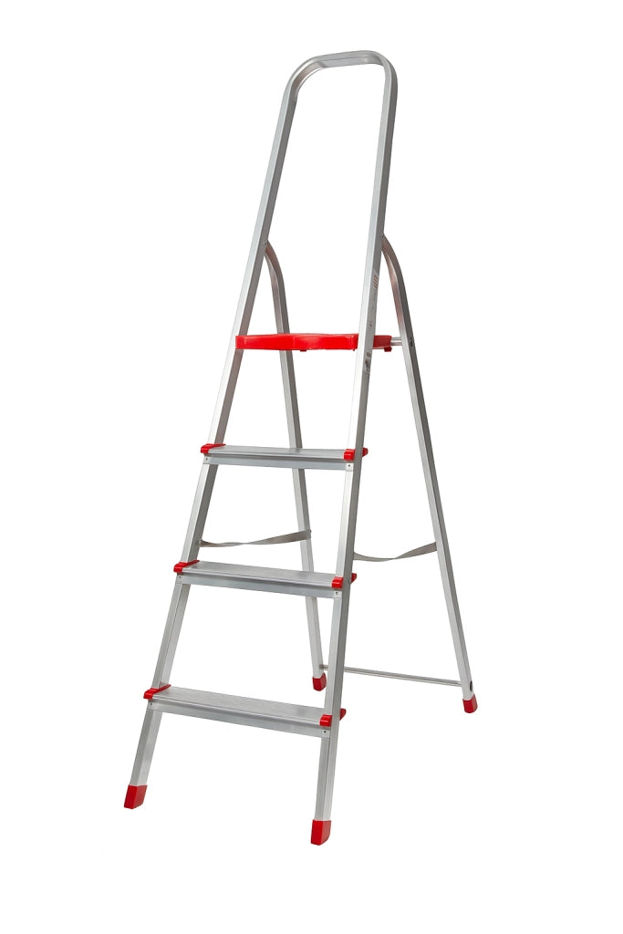 Scala libretto Domina Sicos 3 gradini ? Alluminio e acciaio ? Altezza 66 cm