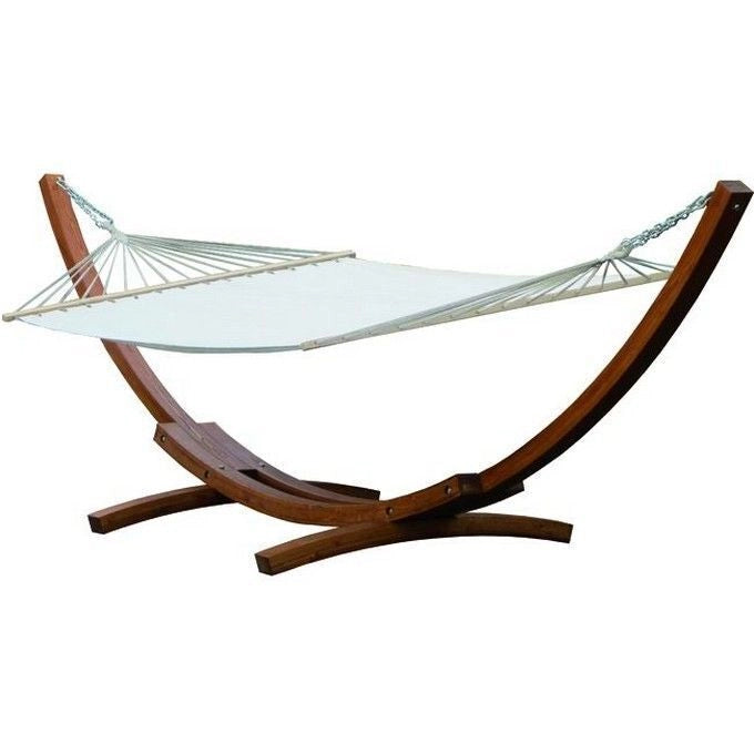 Vigor-blinky 9691760 Hawaii Amaca con Supporto Autoportante Legno di Pino Poliestere 320x120 cm Portata 150 Kg