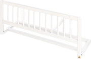Sicurezza del letto per bambini 90 cm - Protezione del letto - Barriera del letto - Valvistaggio per bambini - Protezione del letto per bambini - Protezione del letto per neonati - Protezione del letto per piccoli - Bianco