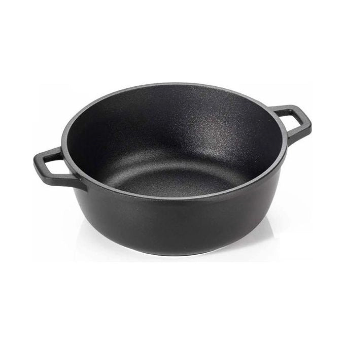 Home 6639328 Grand Chef Casseruola Antiaderente con 2 Manici 28 cm colore Nero