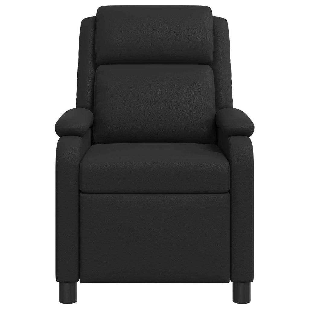 Poltrona reclinabile Nero Similpelle 42034841