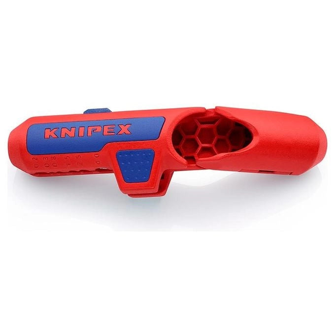KNIPEX 16 95 01 SB ErgoStrip Utensile Spelacavi Universale per Cavi Tondi Coassiali e Dati 0,2 - 4 mm² colore Nero