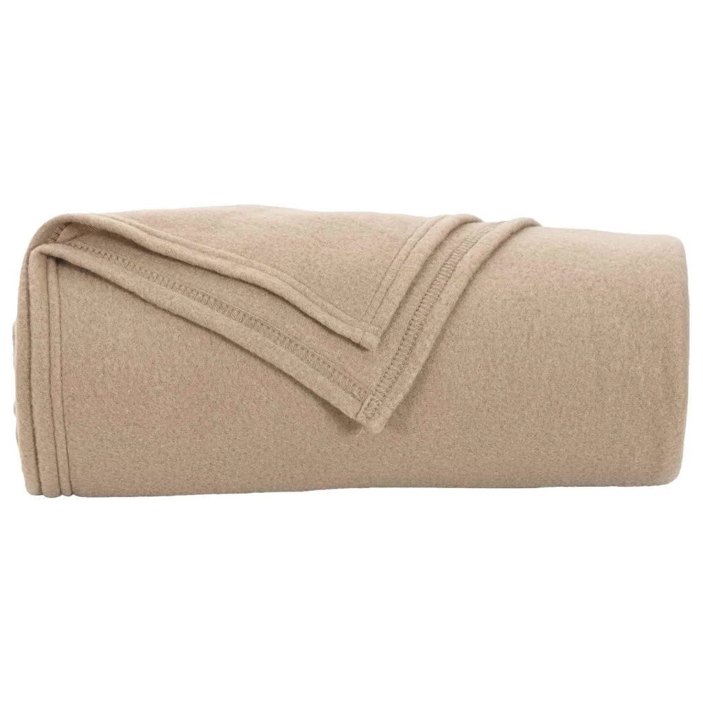 Coperta Cammello 200 x 150 cm Panno 42017010