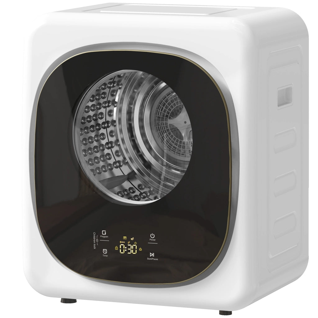 Asciugatrice 4 kg ¨C Xylo ¨C Compatta 5 Programmi Timer Bianco Nero