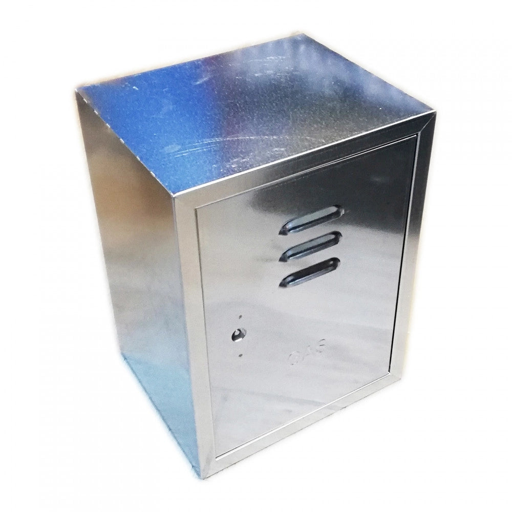 Cassetta cassonetto contenitore zincato per contatore gas, scegli se  h 40 x l 30 x p 25cm