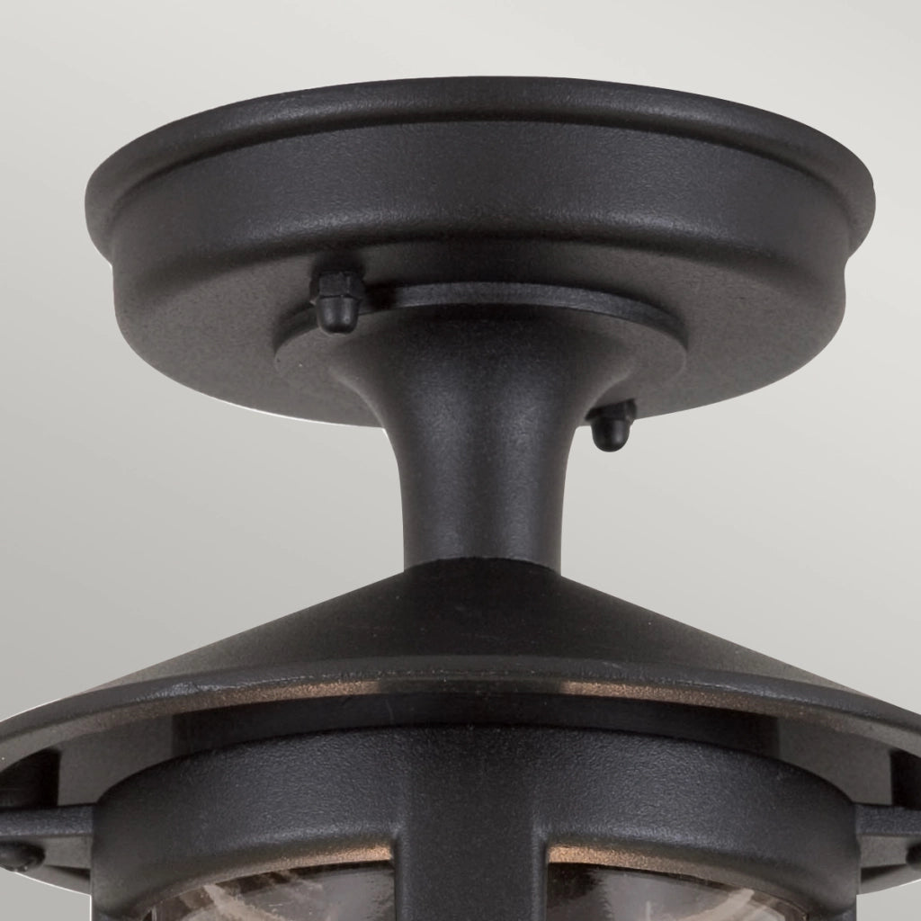 Plafoniera esterna Hereford 1xE27 nera Elstead BL21A-BLACK