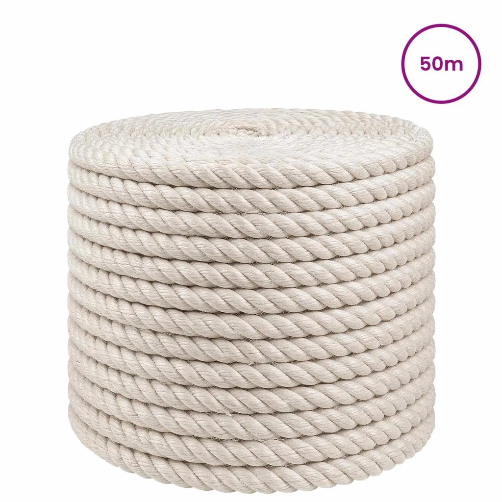 Corda | Fune di Juta 14 Bianco 100% juta Tossa
