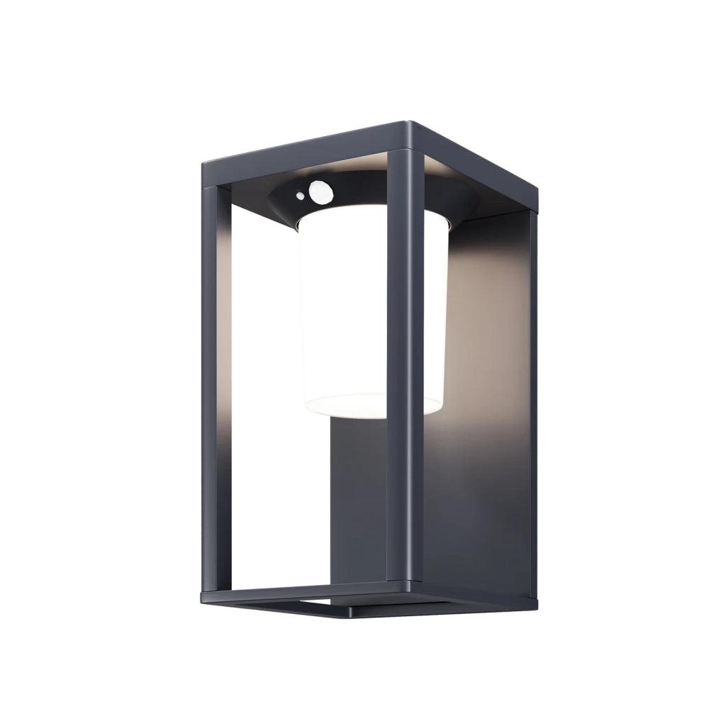 Maytoni Lampada da Parete moderna Shatter 1 luce LED integrato IP54 grafite alluminio