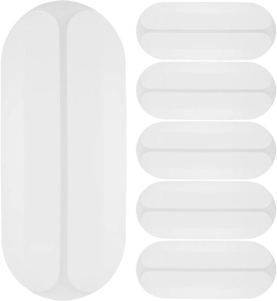 Supporti antiscivolo per spalle - Pads in silicone - Design discreto - Materiale adatto alla pelle - 6 pezzi - Migliorato comfort di portata - Imbottiture per reggiseni