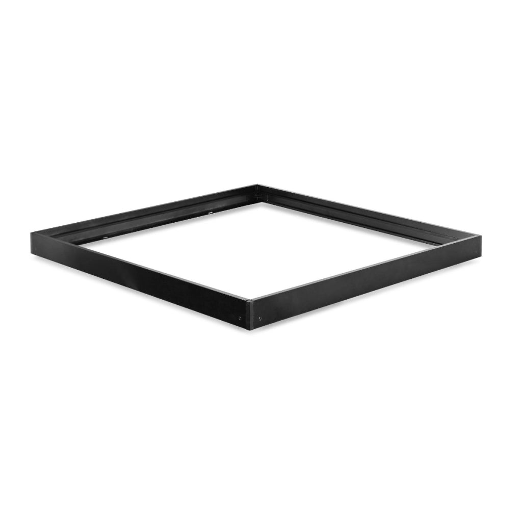 Cornice plafoniera a vista 60x60 nera Videx Panel kit