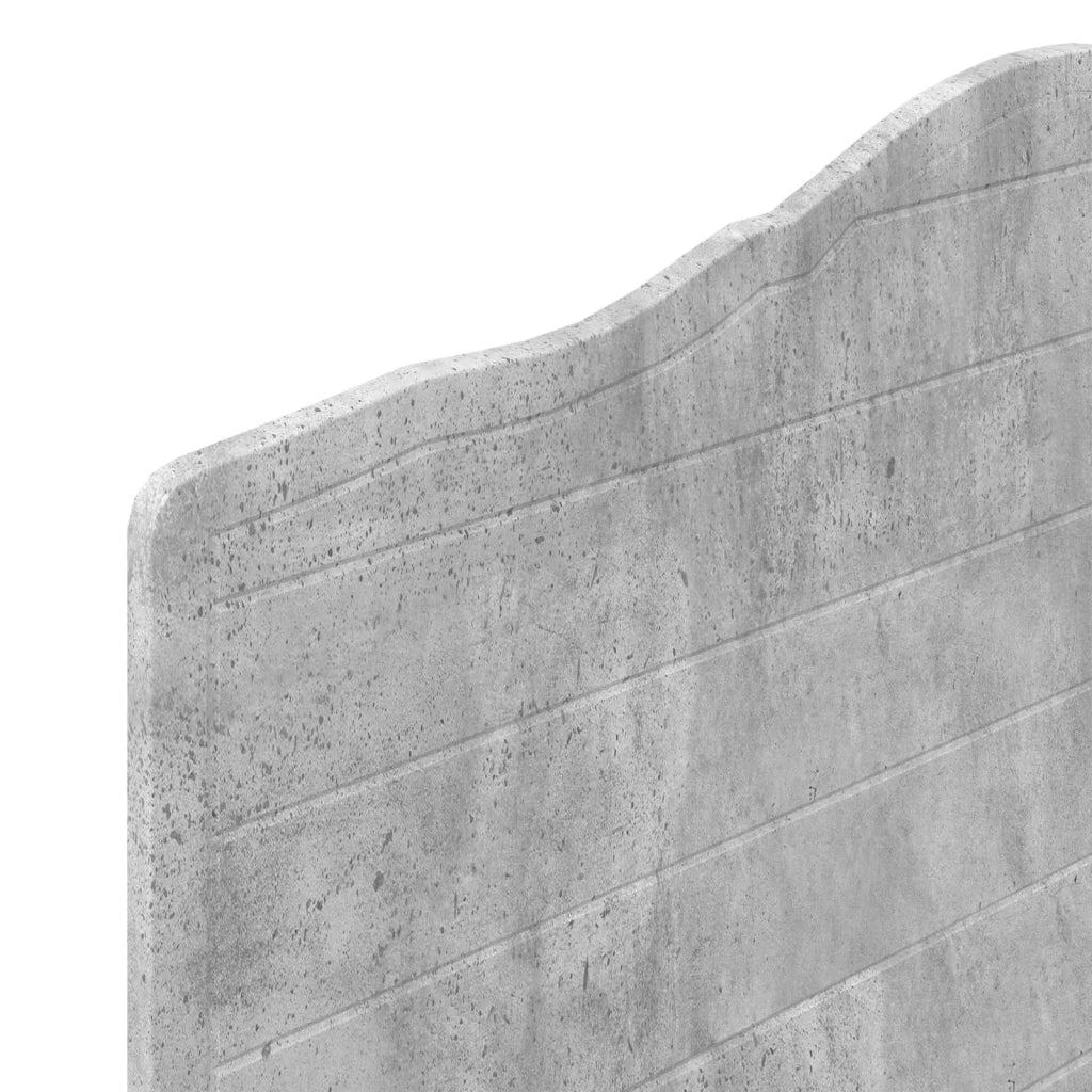 Testiera | Testata Grigio cemento Legno multistrato