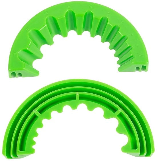Sfregiatore a Spillo Professionale - Kit di Sfregiatori a Spillo - Multifunzionale - Leggero - Portatile - 2 Pezzi - Sfregiatore a Spillo