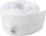 Telaio per tende in polipropilene, estensibile e rimovibile, opaco, diametro foro 22 mm, 10 m, ecocompatibile, nastro per tende.