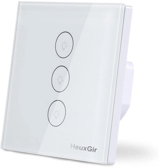 Luce a controllo da touch Wi-Fi compatibile con Alexa e Google Home, dimensioni 86 x 86 mm
