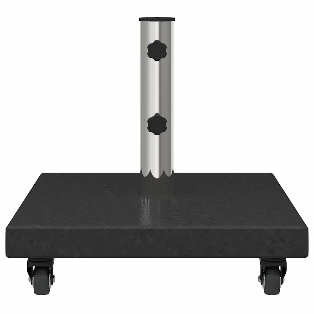 Base per ombrellone-Supporto per ombrellone 30kg Nero Granito Quadrato