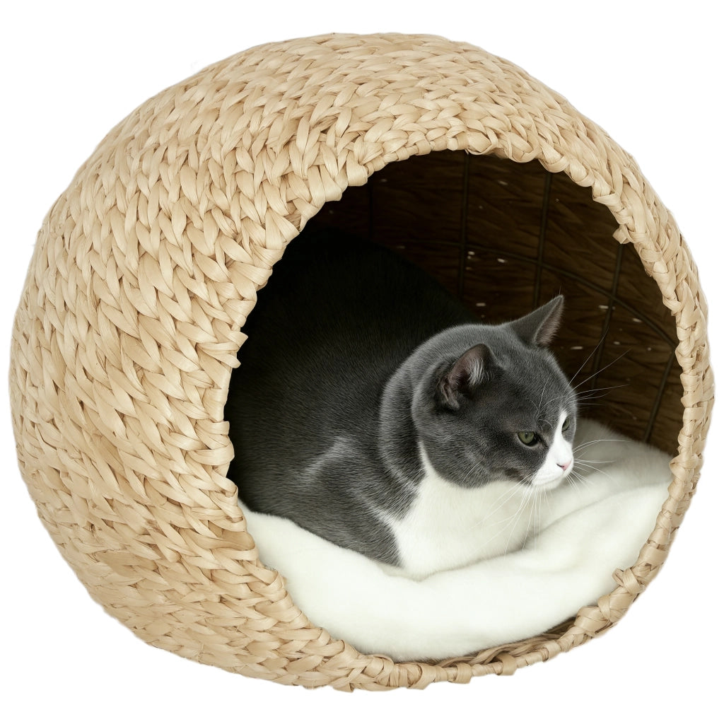 Casetta per Gatti ¨C zephmum ¨C Marrone 45x41x37 cm