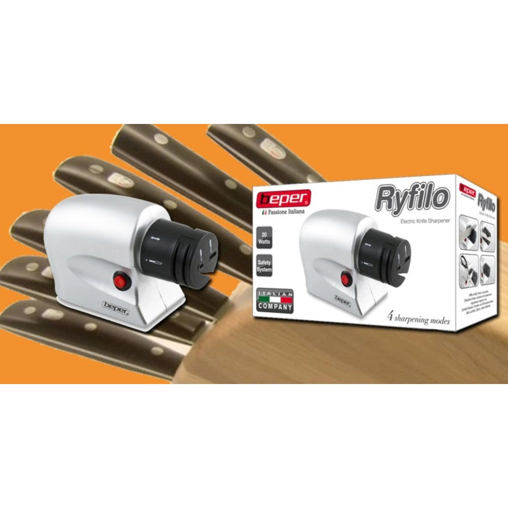 Trade Shop - Affila Coltelli Elettrico Forbici Lame Lama Affilatore Arrota Utensili -