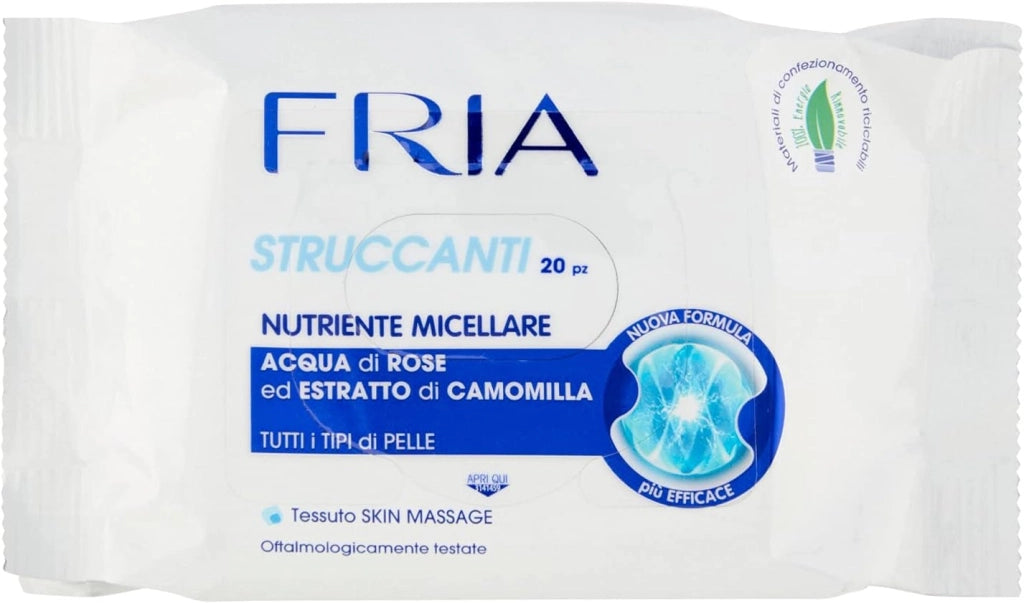 FRIA SALVIETTE STRUCCANTI 20PZ