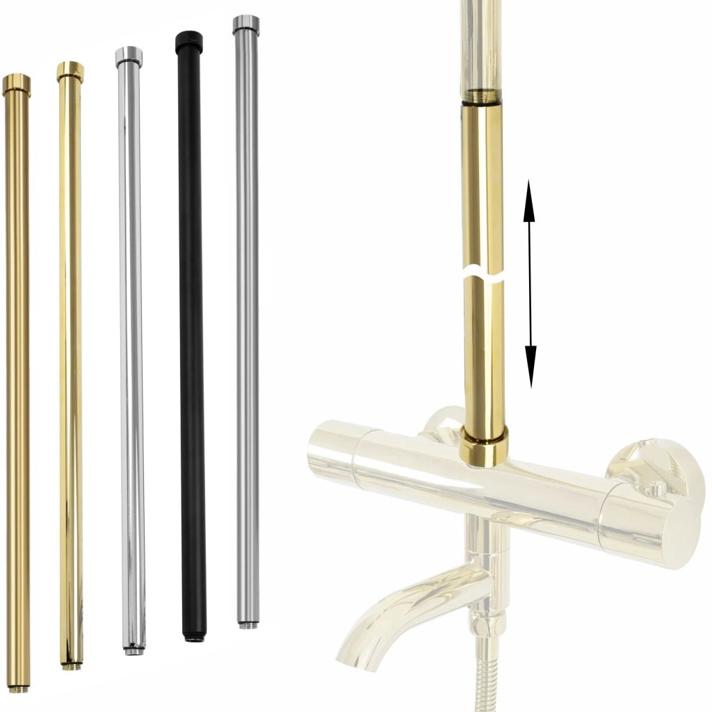 Prolunga Per Set Vasca/doccia Gold Brush 60cm