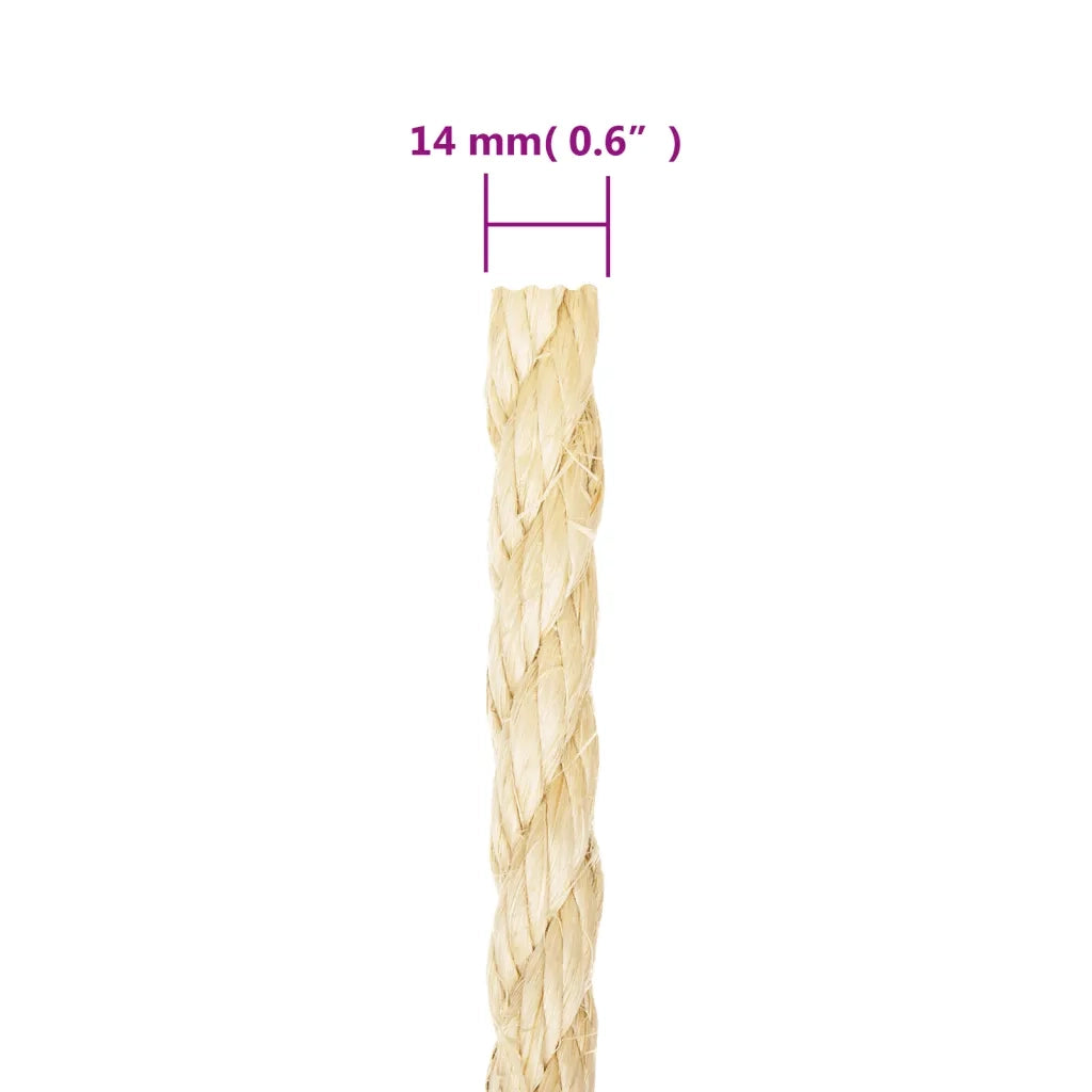 Corda in Sisal 100% 14 mm 25 m 155031