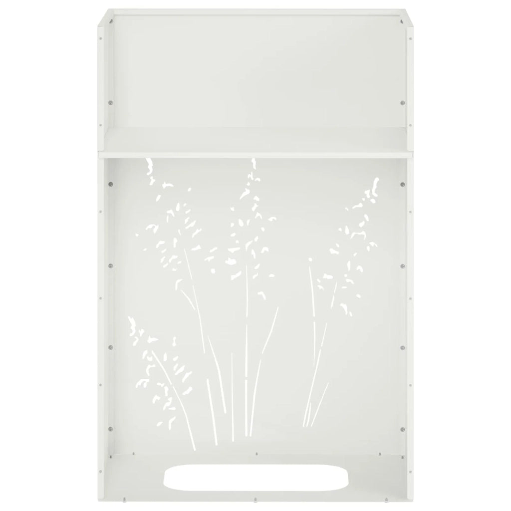 Vaso da giardino Bianco 50 x 30 x 75 cm 8005780