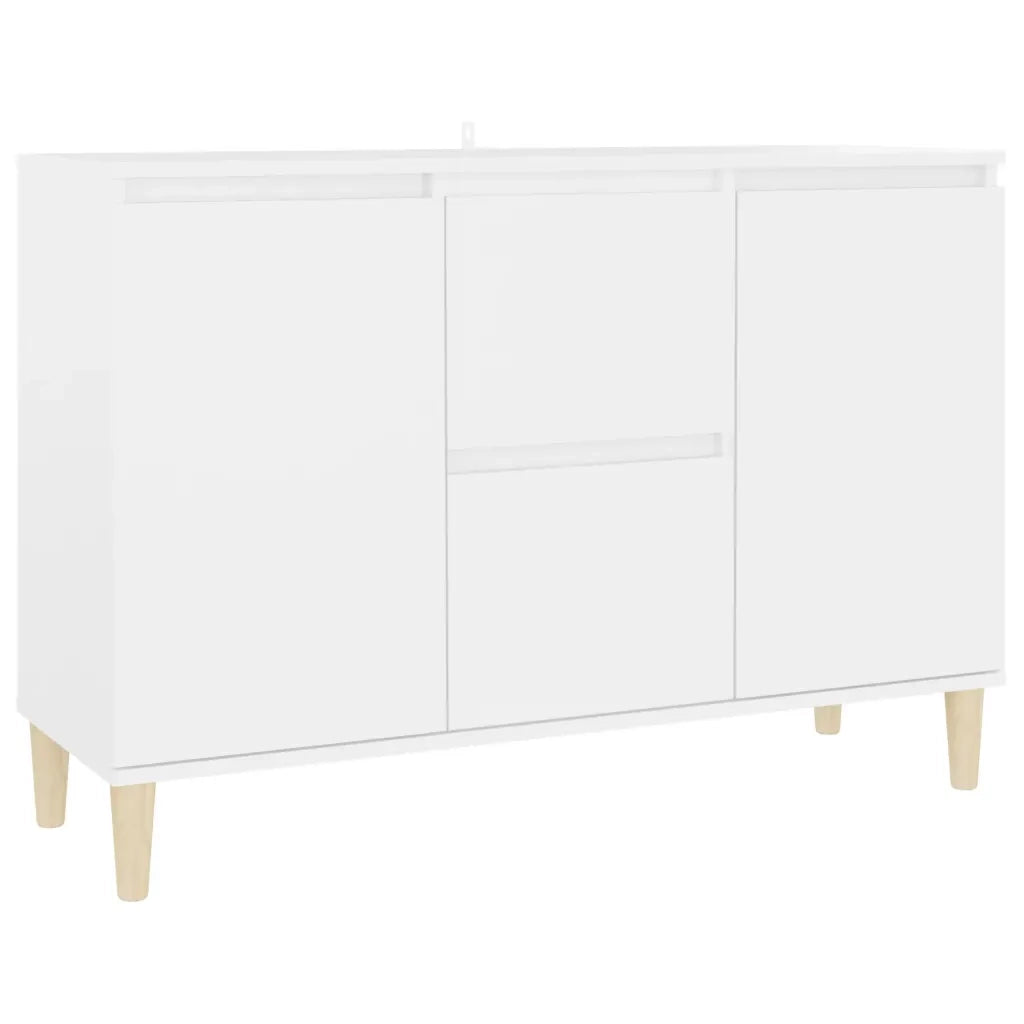 Credenza Bianca 103,5x35x70 cm in Legno Multistratocod mxl 97090