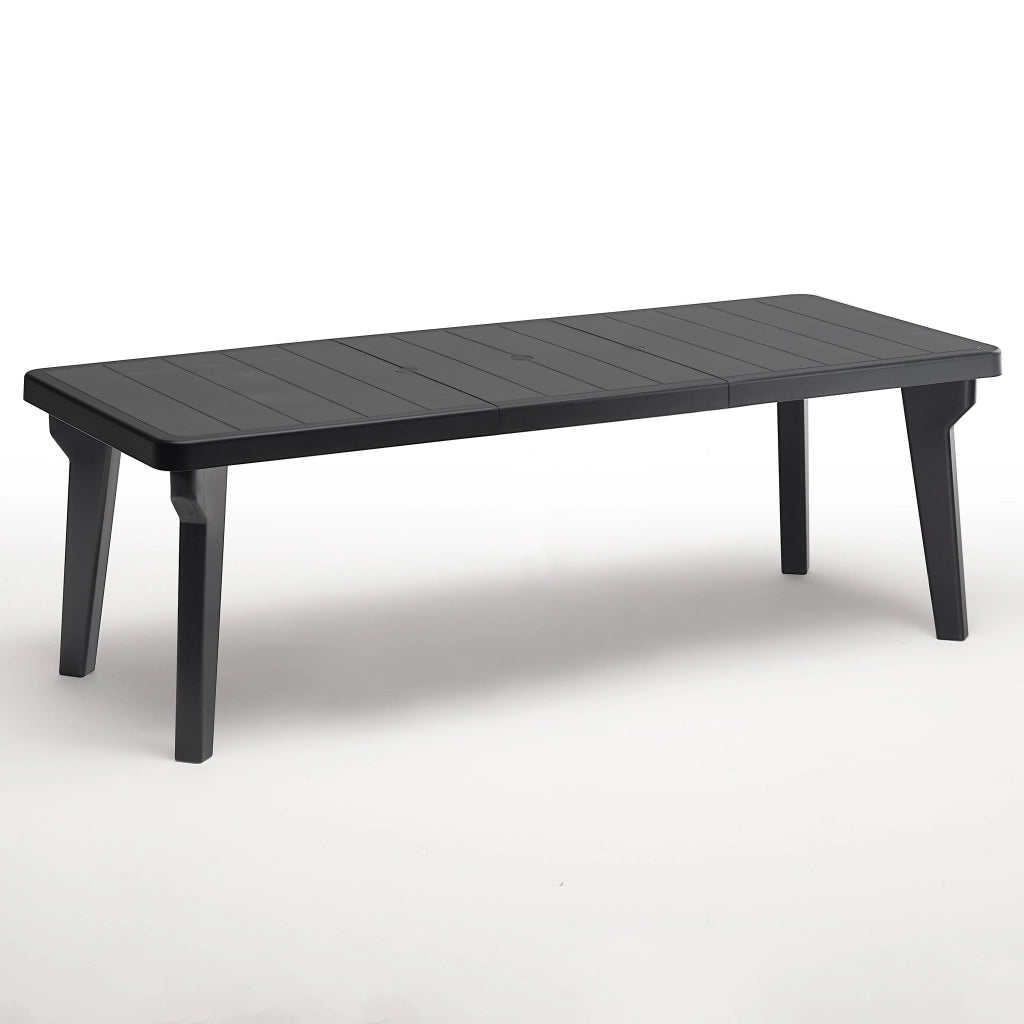 TAVOLO BERGEN 160/220X90X74H ANTRACITE- 1,0 pz
