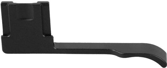 Supporto per la mano per fotocamera in lega di alluminio - Adatto per GR/GRII/GRIII - Accessorio per fotocamera - Nero - Comfortevole e duraturo - Supporto per fotocamera per mano