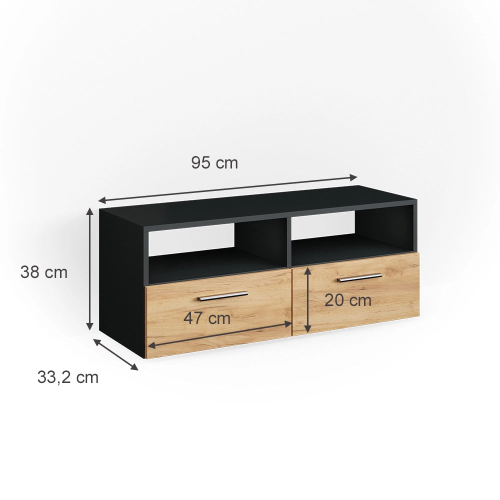 Vicco Mobile tv Antracite 95 x 38 cm