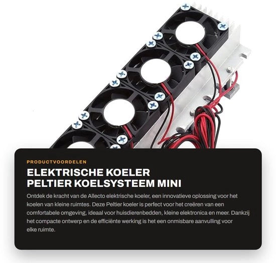 Sistema di raffreddamento elettrico a pompa di calore Peltier - Mini condizionatore d'aria - 12V - Raffreddamento per dispositivi domestici - Applicazione per apparecchiature di uso domestico