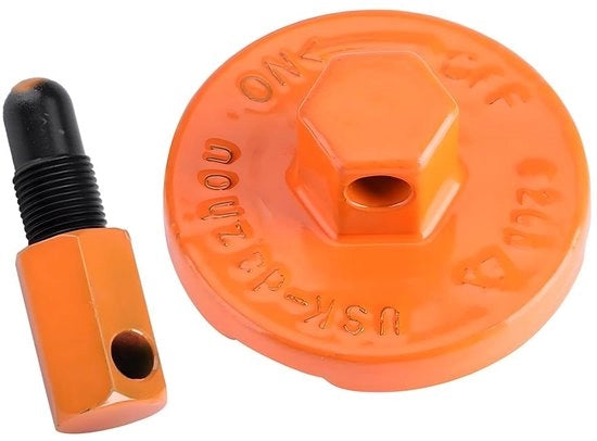 Kit di accessori per demontaggio del meccanismo di accoppiamento - Materiale: alluminio/ABS/PP - Lunghezza: 6,2 cm - Peso: 300 g - Materiali di alta qualità