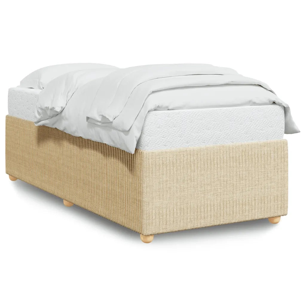 Giroletto senza Materasso Crema 90x200 cm in Tessuto 3284912
