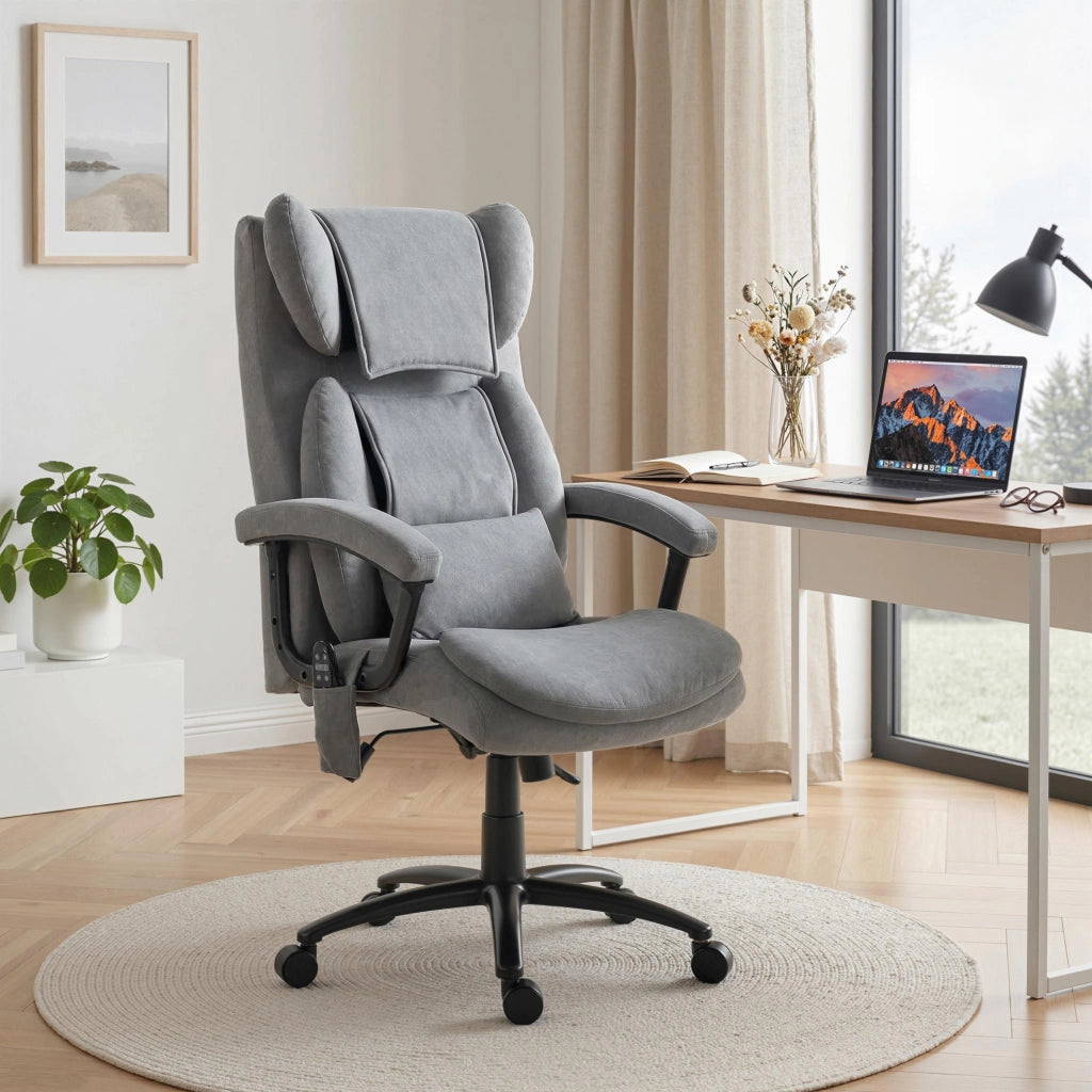 Sedia da ufficio massaggiante ergonomica ¨C Minimal ¨C Grigio