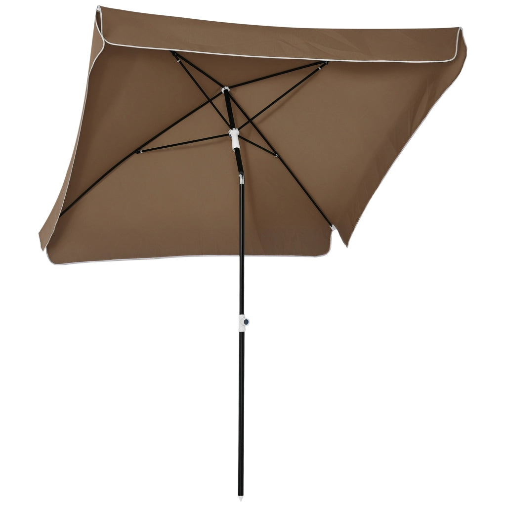 Ombrellone da Giardino ¨C Minimal ¨C Grigio 200x200 cm