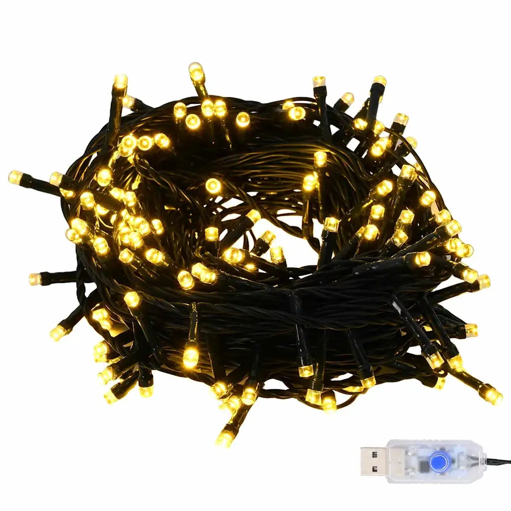 Set di Palle di Natale con 150 LED 61 pcs Oro Plastica 42018833