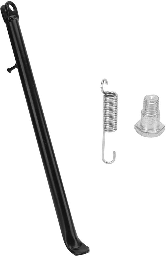 Piedistallo per motocicletta standard 420 mm - Piedistallo per bicicletta da sella - Sostituzione per motorini 125cc/110cc/140cc - Piedistallo in metallo di alta qualità - Resistente alle sollecitazioni - Duraturo